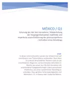 Vorschau - Unterrichtsreihen - Mexiko / Hör-Seh-Verstehen - Deckblatt