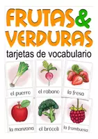 Vorschau - Bildkarten - Frutas y verduras Bildkarten Spanisch - Deckblatt