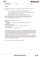 Vorschau - Arbeitsblätter - Baden-Württemberg - Testaufgaben mit Lösungen - Deckblatt