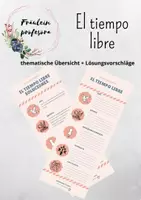 Vorschau - Arbeitsblätter - EL TIEMPO LIBRE - SOLUCIONES - Seite 2