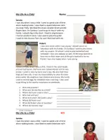 Vorschau - Text - English Past Tense Reading: My Life as a Child: Englisch Lesen - Seite 3