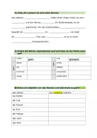 Vorschau - Arbeitsblätter - 5 Tier-Diktatgeschichten für die 3. Klasse der Grundschule - Seite 1