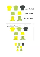 Vorschau - Stundenentwürfe - MATERIALSAMMLUNG 5 x Unterrichtsstunde Mathematik Mathe Grundschule: Kombinatorik/Kleiderwahl, Soma-Würfel, Würfelnetze, Haus vom Nikolaus, Zahlenquadrate - Seite 3