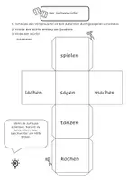 Vorschau - Arbeitsblätter - Zeitwürfel verschiedene Zeitformen - Seite 3
