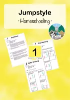 Vorschau - Arbeitsblätter - Jumpstyle Tanz in der Grundschule - Homeschooling - Deckblatt