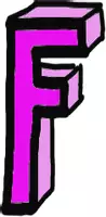 Vorschau - selbst erstellte Cliparts/Grafiken - 3D Schriftart komplettes Alphabet - Seite 2