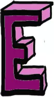 Vorschau - selbst erstellte Cliparts/Grafiken - 3D Schriftart komplettes Alphabet - Seite 1