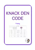 Vorschau - Arbeitsblätter - Knack den Code: Frühling - Deckblatt