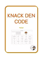 Vorschau - Spiele - Knack den Code: Herbst - Deckblatt