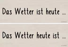 Vorschau - Fördermaterial/Inklusion - Tafelmaterial Wetter - beige (Deutsch/Englisch) - Seite 1