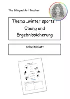 Vorschau - Arbeitsblätter - Materialpaket Englisch Wintersports Homeschooling - Seite 2