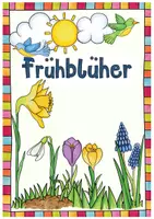 Vorschau - Arbeitsblätter - Materialpaket Frühling - Deckblatt
