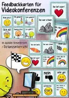 Vorschau - Bildkarten - Feedbackkarten für den Videounterricht / Videocalls - Seite 1