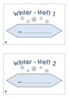 Vorschau - Arbeitsblätter - Winterheft 1 und 2 - lustvolle Übungen für zwischendurch - Seite 1