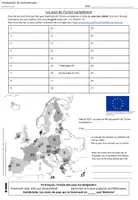 Vorschau - Arbeitsblätter - AB interaktiv les pays de l'UE - Deckblatt