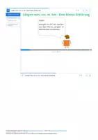 Vorschau - Arbeitsblätter - Reflexion Längen mm, cm, m, km - Eine kleine Erklärung - Seite 2