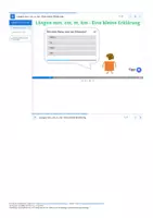 Vorschau - Arbeitsblätter - Reflexion Längen mm, cm, m, km - Eine kleine Erklärung - Seite 3