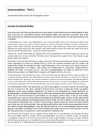 Vorschau - Arbeitsblätter - telc B2 Leseverstehen Teil 2 (Lernen in Corona-Zeiten) + Lösung - Deckblatt