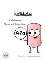 Vorschau - Stundenentwürfe - Übungsheft Rechtschreiben Großschreibung analog und interaktiv - Seite 2