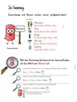 Vorschau - Stundenentwürfe - Übungsheft Rechtschreiben Großschreibung analog und interaktiv - Seite 3