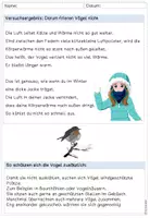 Vorschau - Arbeitsblätter - Warum frieren Vögel im Winter nicht - Seite 2