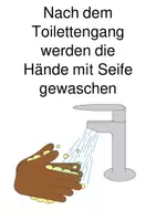 Vorschau - Poster - Hygiene-Corona-Regeln / Hygieneregeln für den Unterricht - Seite 1