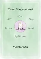 Vorschau - Arbeitsblätter - Digital Worksheets Time Conjunctions - Seite 1