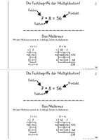Vorschau - Arbeitsblätter - Schriftliche Multiplikation - Das Selbstlernheft (Einstieg in die schriftliche Multiplikation) - Seite 3