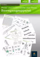 Vorschau - Arbeitsblätter - Bewegungsapparat - Förder- und Zusatzmaterial - Deckblatt