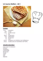 Vorschau - Unterrichtsreihen - Wir schreiben ein Rezept: Waffeln. Eine komplette Unterrichtseinheit zum Mitmachen, auch im Homeschooling! - Seite 3