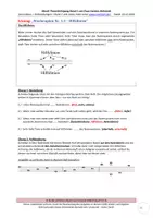 Vorschau - Arbeitsblätter - Musik-Theorielehrgang 1.3 Notensystem und Hilfslinien - Seite 1