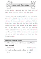 Vorschau - Arbeitsblätter - 10 Lesetexte für die Winterzeit (Version Silbenschrift) - mit Lösungen - Seite 3