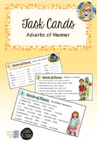 Vorschau - Arbeitsblätter - Task Cards Englisch - Adverbs of Manner - Deckblatt