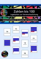 Vorschau - Spiele - Zahlraumerweiterung - Zahlen bis 100 erkennen - Deckblatt