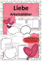 Vorschau - Arbeitsblätter - Arbeitsblätter Liebe - Deckblatt