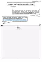 Vorschau - Stundenentwürfe - Berufsfindung, Journalistenklischees und Vielfalt in den Medien - Seite 1