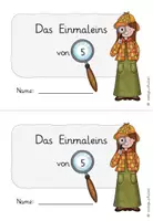 Vorschau - Arbeitsblätter - Einmaleins - Heft: Die Malreihe von 5 unter der Lupe - Seite 2