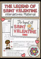 Vorschau - Interaktives Material - The Legend of Saint Valentine - interaktives Material (Homeschooling) - Deckblatt
