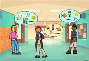 Vorschau - Präsentationen/Tafelbilder - Warm-Up/ Échauffement: Erste Dialoge (digitales Material) - Seite 3
