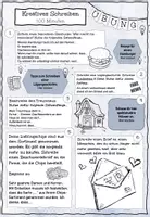 Vorschau - Arbeitsblätter - Online-Übung zu Rechtschreibung und Kreativem Schreiben Homeschooling - Seite 2
