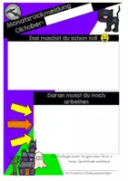 Vorschau - Anderer Materialtyp - Monatsrückmeldung - individuelles Feedback an Schüler:innen und Eltern - Seite 2