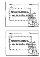 Vorschau - Arbeitsblätter - Kindermaskenball: Wer ist Mister X? Fasching/ Karneval Klasse 3 und 4 Rätsel lösen, Logik trainieren, lesen, malen, rechnen (für Homeschooling/ Fernunterricht geeignet) - Seite 3