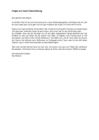 Vorschau - Arbeitsblätter - telc B2 Bitte um Informationen über neue Hausordnung + Musterlösung - Seite 1
