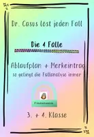 Vorschau - Arbeitsblätter - Die 4 Fälle - Merkeintrag/Fallanalyse Grundschule - Deckblatt