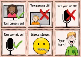 Vorschau - Bildkarten - Communication Cards for Video Calls - Seite 3