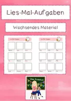 Vorschau - Arbeitsblätter - Lies-Mal-Aufgaben - Deckblatt