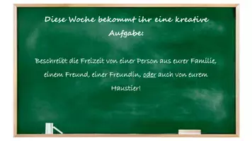 Vorschau - Arbeitsblätter - Kreative Aufgabe Distance Learning 3rd person s - Seite 1
