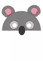 Vorschau - Mal- und Bastelvorlagen - Faschingsmasken - Papptellermasken - Karnevalsmasken - Seite 2