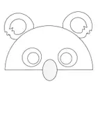 Vorschau - Mal- und Bastelvorlagen - Faschingsmasken - Papptellermasken - Karnevalsmasken - Seite 3