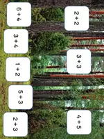 Vorschau - Arbeitsblätter - Kopfrechnen Waldtiere Klettmappe mit passendem Arbeitsblatt, Blankovorlage zum Selbstbeschriften - Seite 1